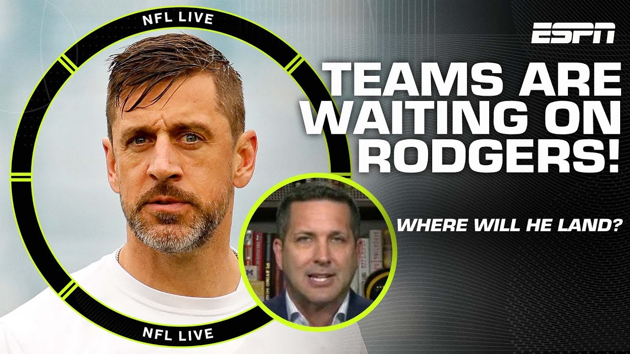 EVERYBODY’S WAITING ON AARON RODGERS ⏳ Could he land with the Steelers? :eyes: | NFL Live