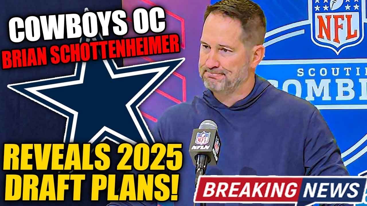 🚨 EXCLUSIVE: Brian Schottenheimer’s 2025 NFL Combine Press Conference | Cowboys News & Rumors