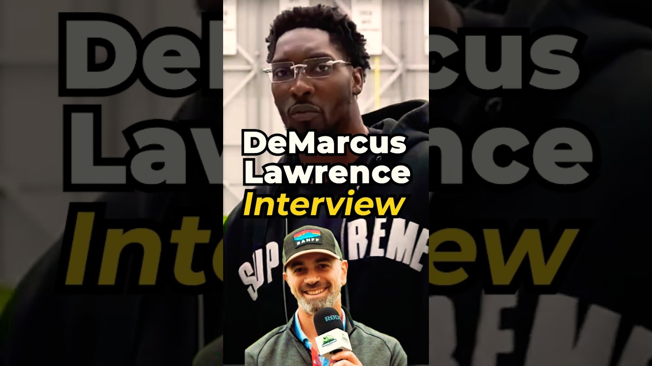 EXCLUSIVE interview with DeMarcus Lawrence #nflnews #seahawks #seattleseahawks #nfl