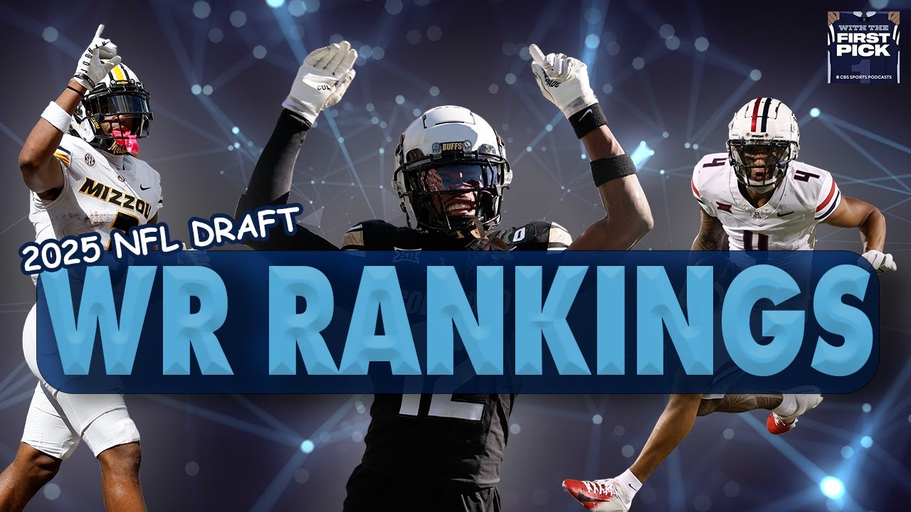 FINAL 2025 NFL Draft WR Prospect Rankings: Is Travis Hunter The Top Wideout?