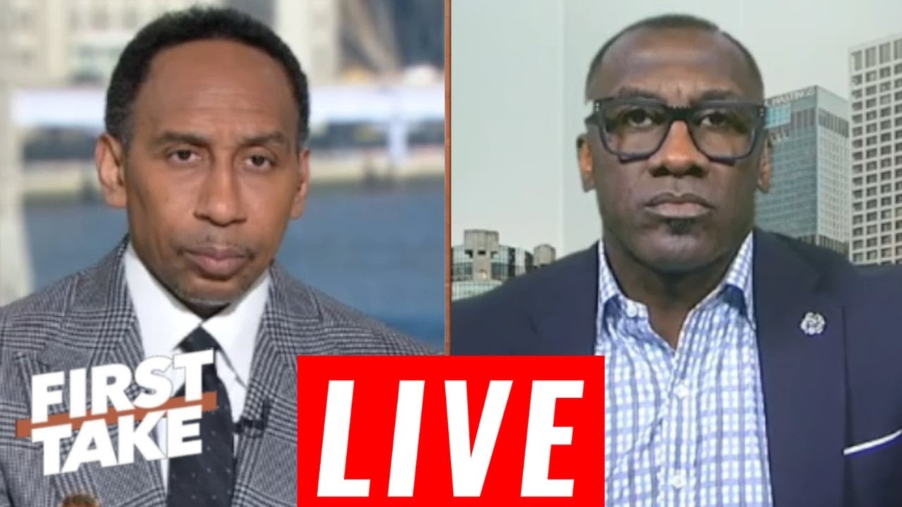 FIRST TAKE LIVE on ESPN 03/24/2025 | GET UP LIVE | Stephen A. Smith & Shannon Sharpe debate NFL News