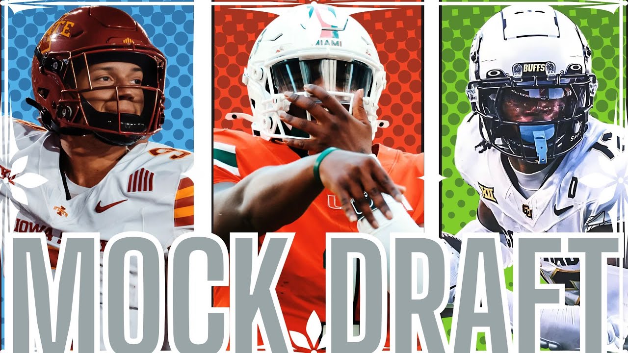 Free Agency 2 Round 2025 NFL Mock Draft with TRADES!!! Mini Roster Breakdowns 💥 RAIDERS TRADE UP ⬆