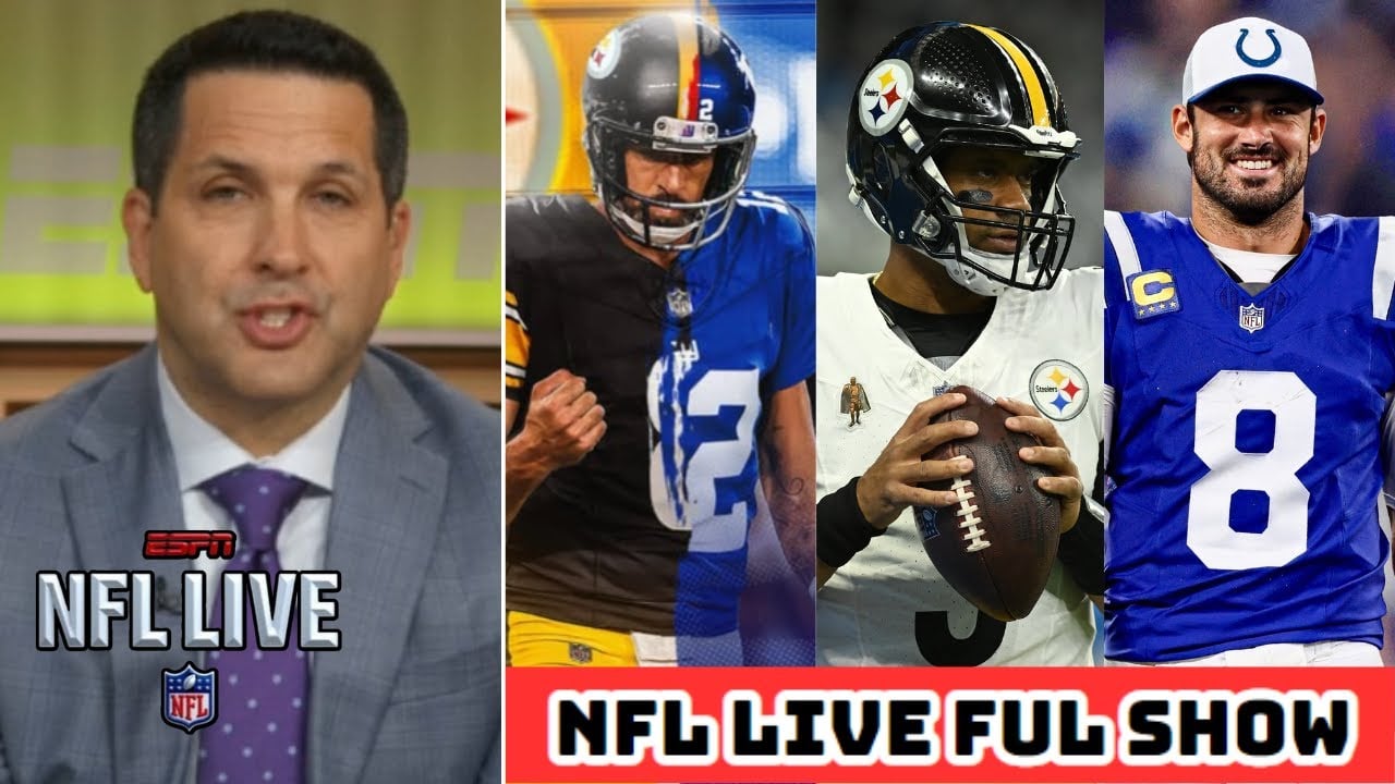 FULL NFL LIVE | 2025 NFL free agency: Aaron Rodgers joins Steelers; Daniel Jones to Colts; Russell?