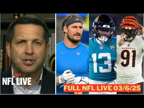 FULL NFL LIVE | Christian Kirk to Texans, Joey Bosa to 49ers? Trey Hendrickson can seek trade