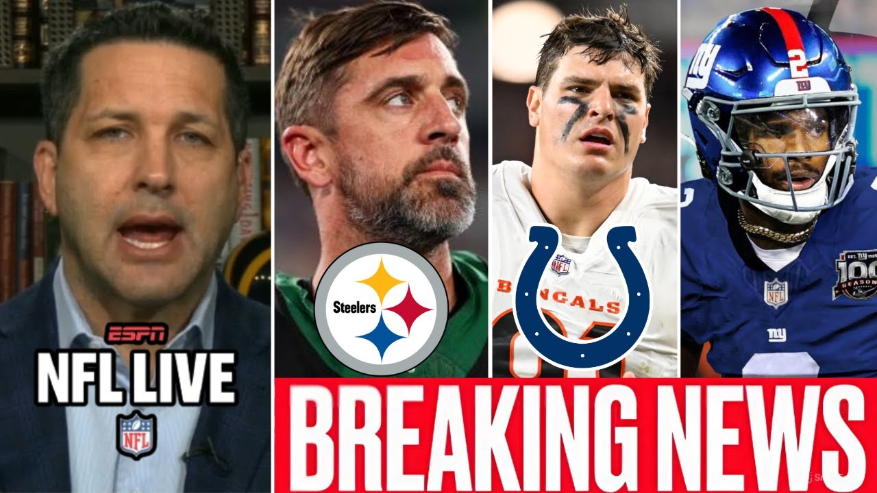 FULL NFL LIVE | Rodgers is going to end up on the Steelers, Shedeur is a Giant, Hendrickson to Colts