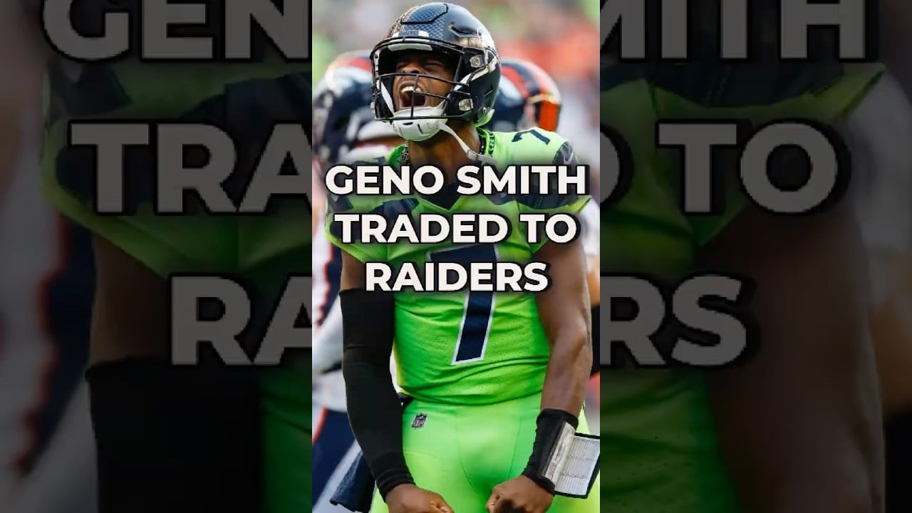 Geno Smith Traded To Raiders For 3rd Round Pick #nfl #nflnews #seahawks #raiders #shorts