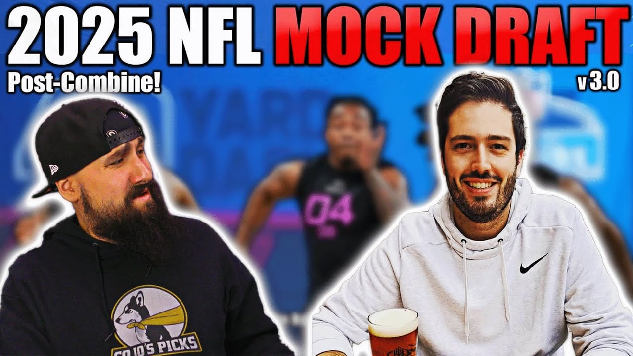 He Has FINALLY LOST IT | 2025 NFL Mock Draft