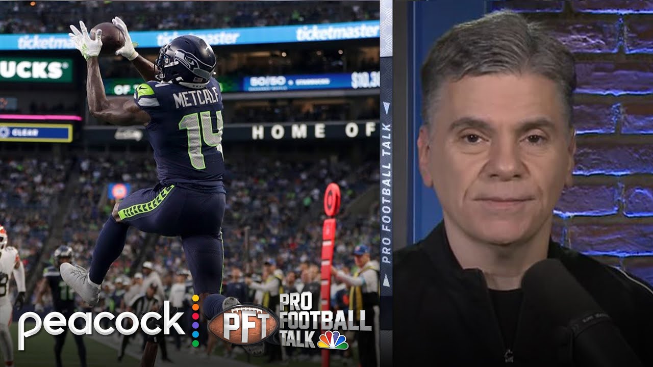 How DK Metcalf expectations raise stakes for Steelers’ QB | Pro Football Talk | NFL on NBC