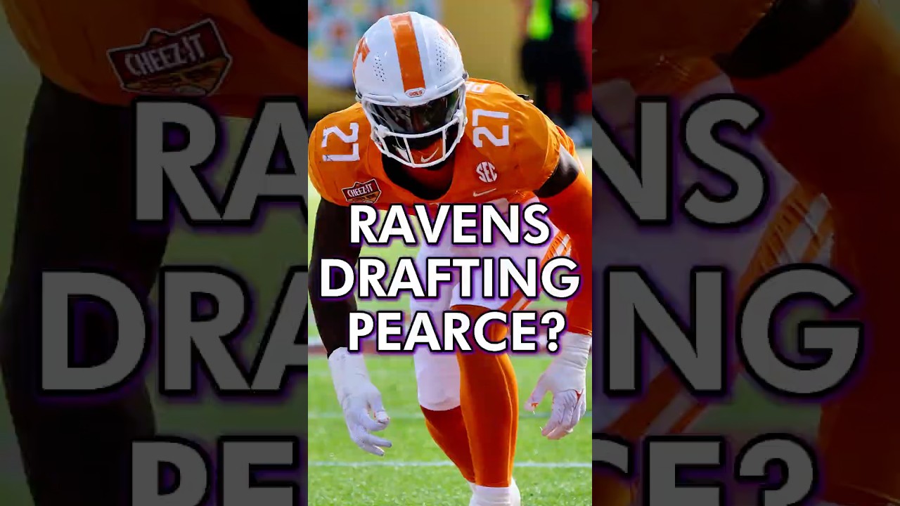 If Pearce Falls To 27, The Ravens MUST Pick Him #nfl #nflnews #nfldraft #ravens #ravensnews