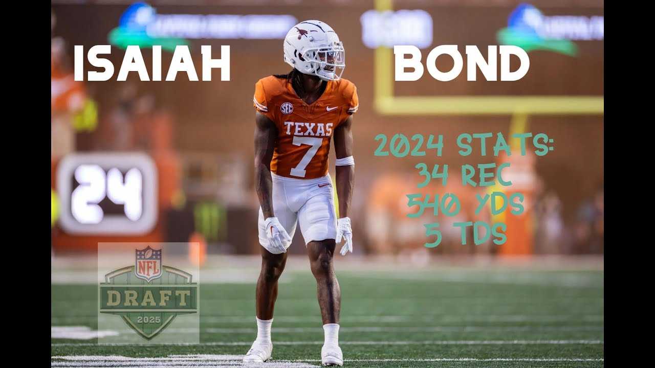 Isaiah Bond – Texas | 2024 Highlights | 2025 NFL Draft