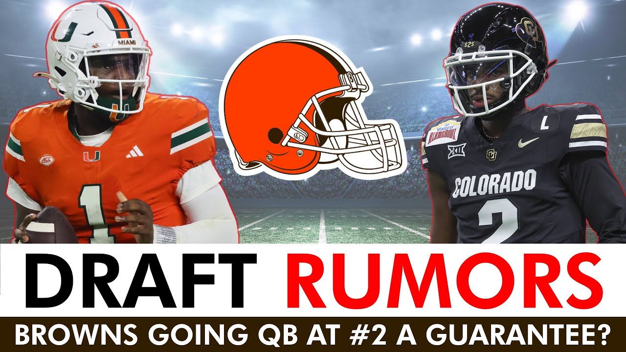 JUICY Browns Rumors From NFL Combine Ft. Shedeur Sanders & Cam Ward