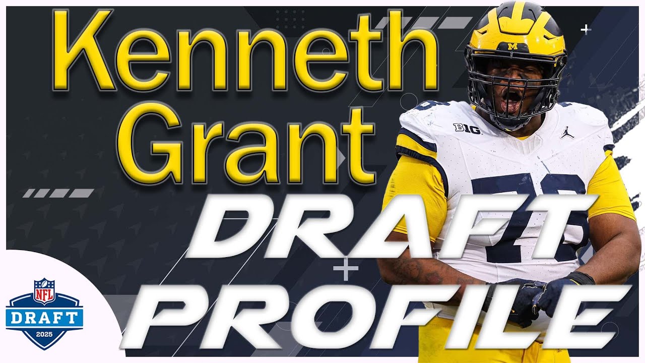 Kenneth Grant 2025 NFL Draft Profile: This guy can make a MASSIVE Impact!