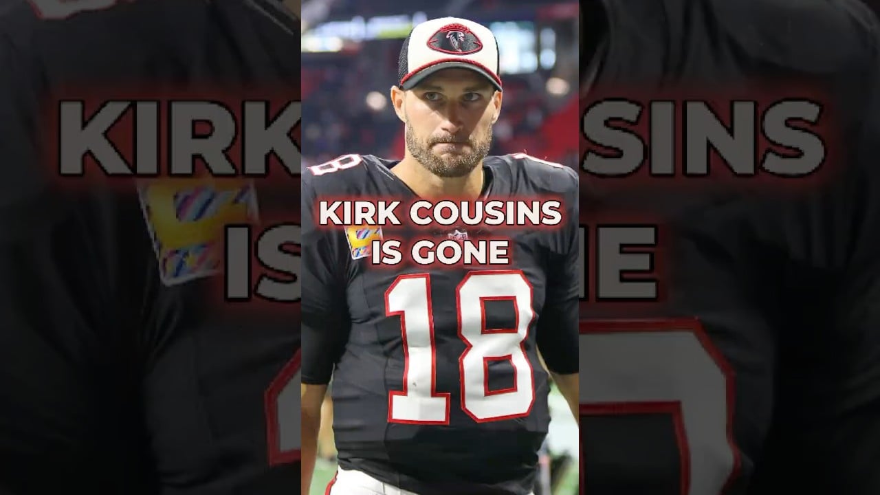 Kirk Cousins Will NOT Be a Falcon In 2025 #nfl #nflnews #falcons #falconsnews