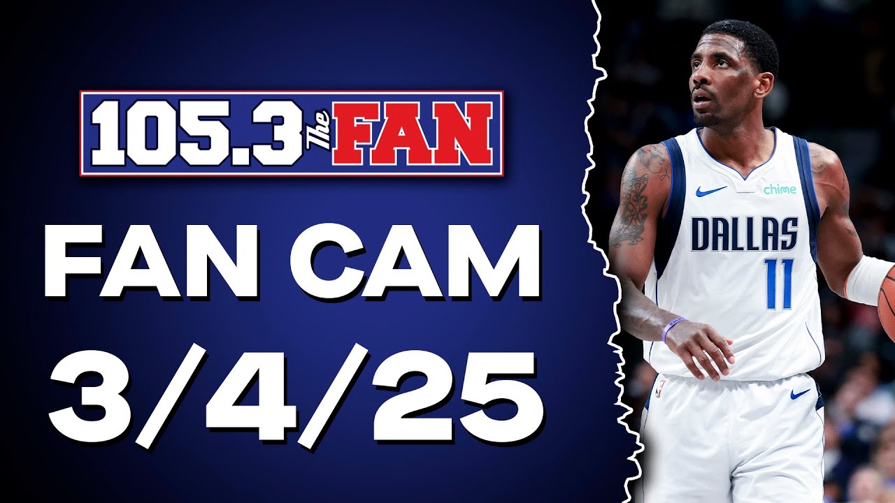 Kyrie Irving Injured As Mavs Fall To Kings; Plus All Things NFL Offseason | Fan Cam 3/4/25