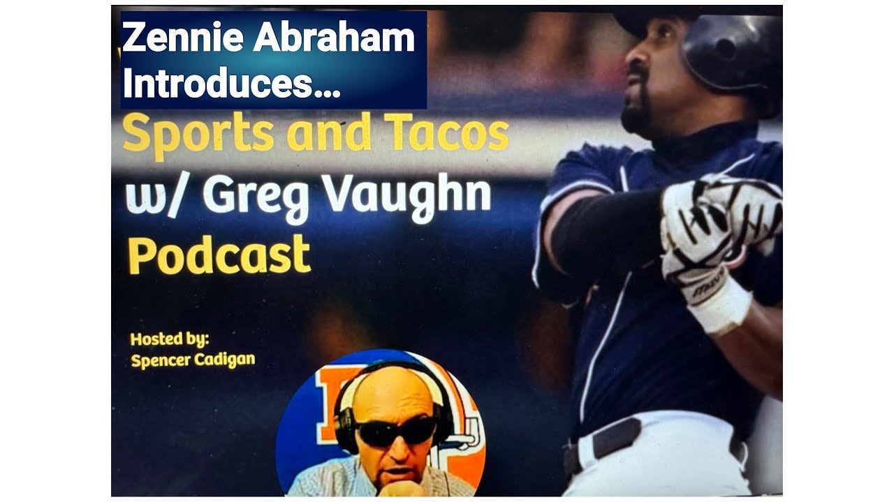 Las Vegas A’s Baseball, Rickey Henderson, Sports & Tacos Podcast: Greg Vaughn & Spencer Cadigan W/