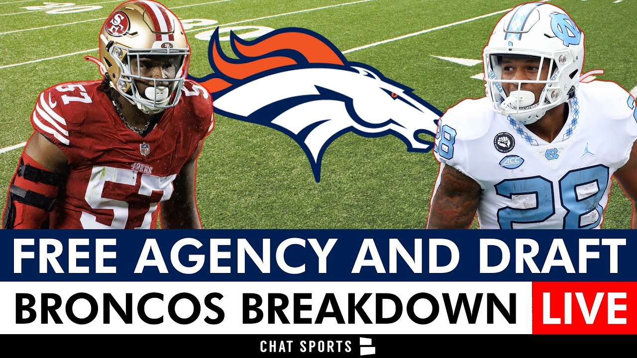 LATEST Broncos Free Agency News & Rumors, Mel Kiper NFL Mock Draft + Mailbag