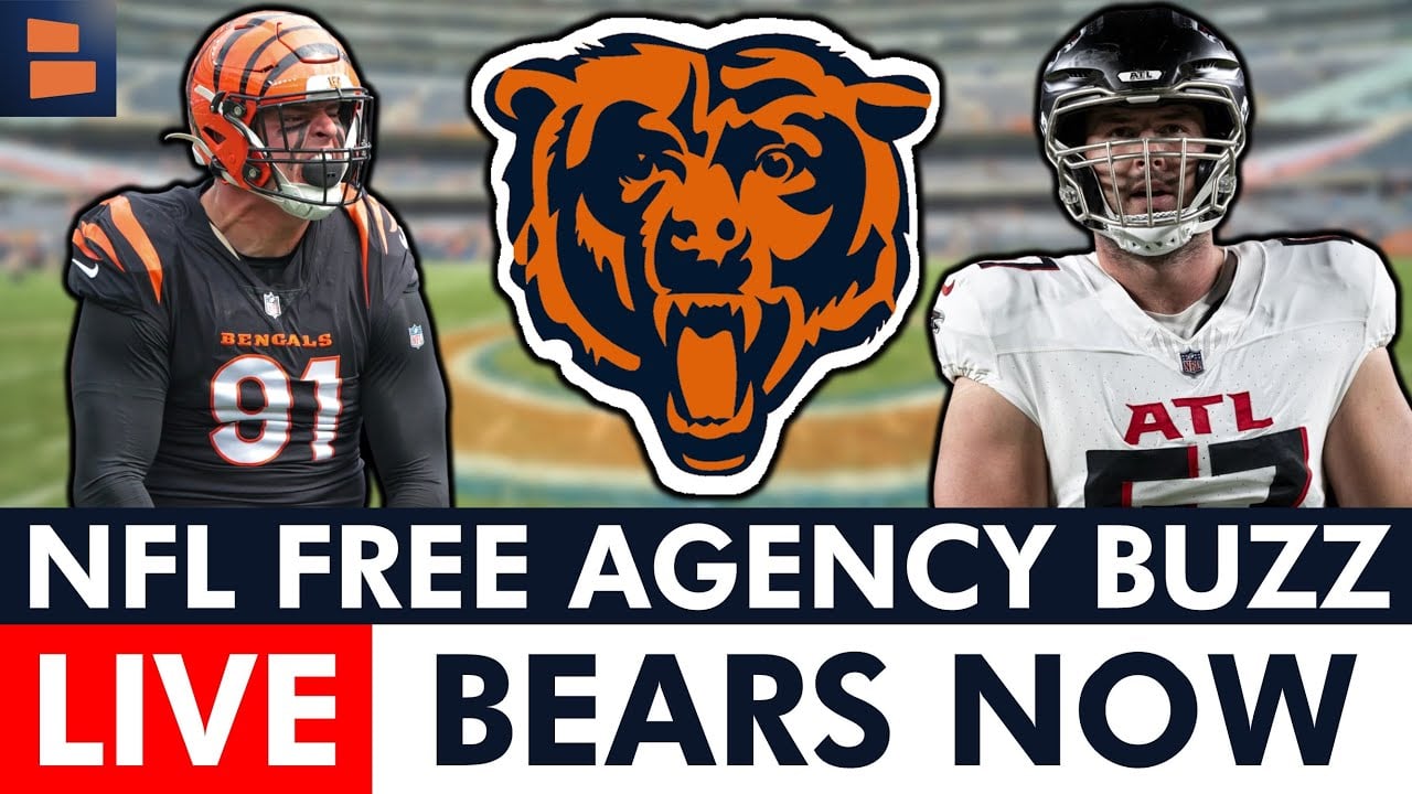 LIVE: Chicago Bears News, Rumors, Trey Hendrickson Trade Request, 2025 NFL Free Agency Buzz + MORE!