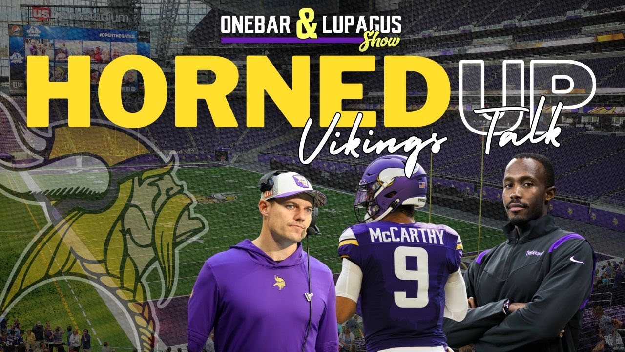 LIVE! Horned Up! Latest Minnesota Vikings News, Free Agency, NFL Draft & MORE!