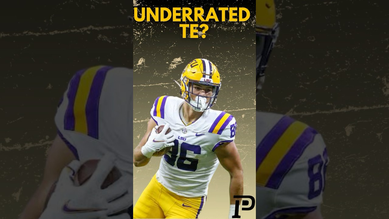 LSU Tight End Mason Taylor: 2025 NFL Draft Sleeper to Watch! #nflcombine #lsutigers #nfl