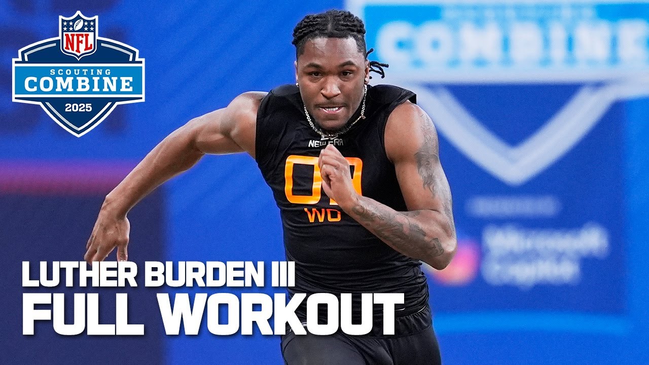 Luther Burden III’s 2025 NFL Scouting Combine workout