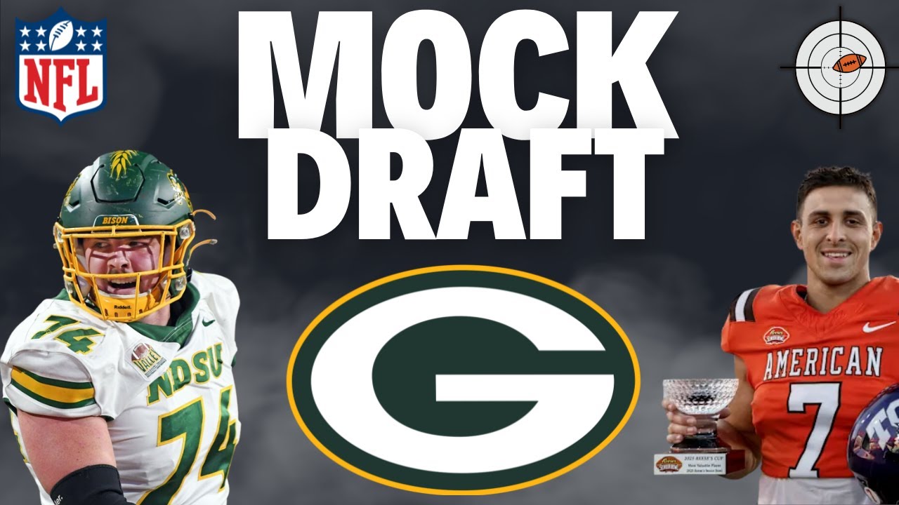 MOCK DRAFT de 7 rondas GREEN BAY PACKERS. NFL Draft 2025.