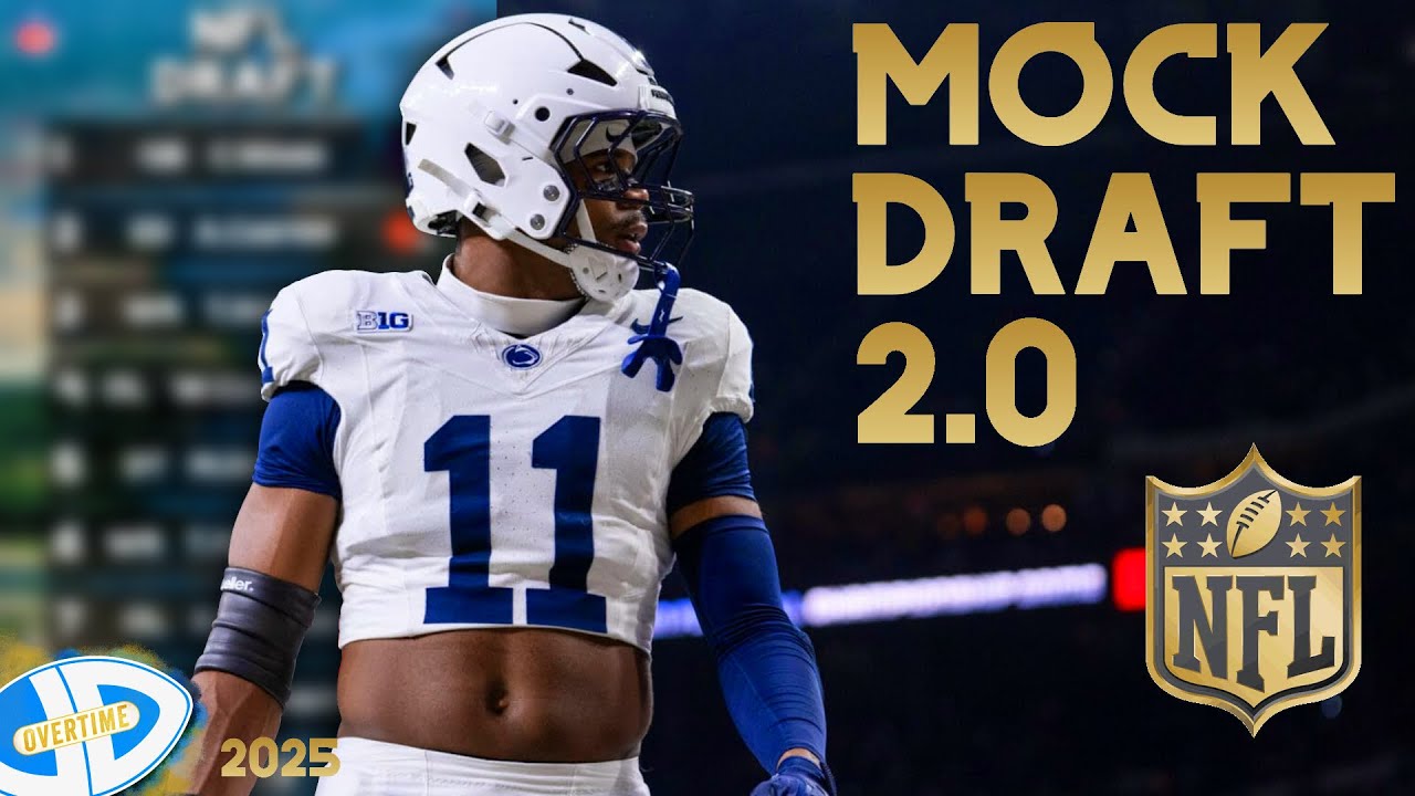 Mock Draft mit 4 Trades? | NFL Mock Draft 2025 2.0