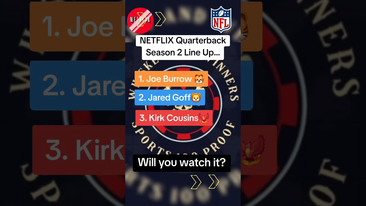 NETFLIX QB Season 2 #nfl #nflhighlights #nflquarterbacks #netflix #nflfreeagents #nfltrade #nflnews