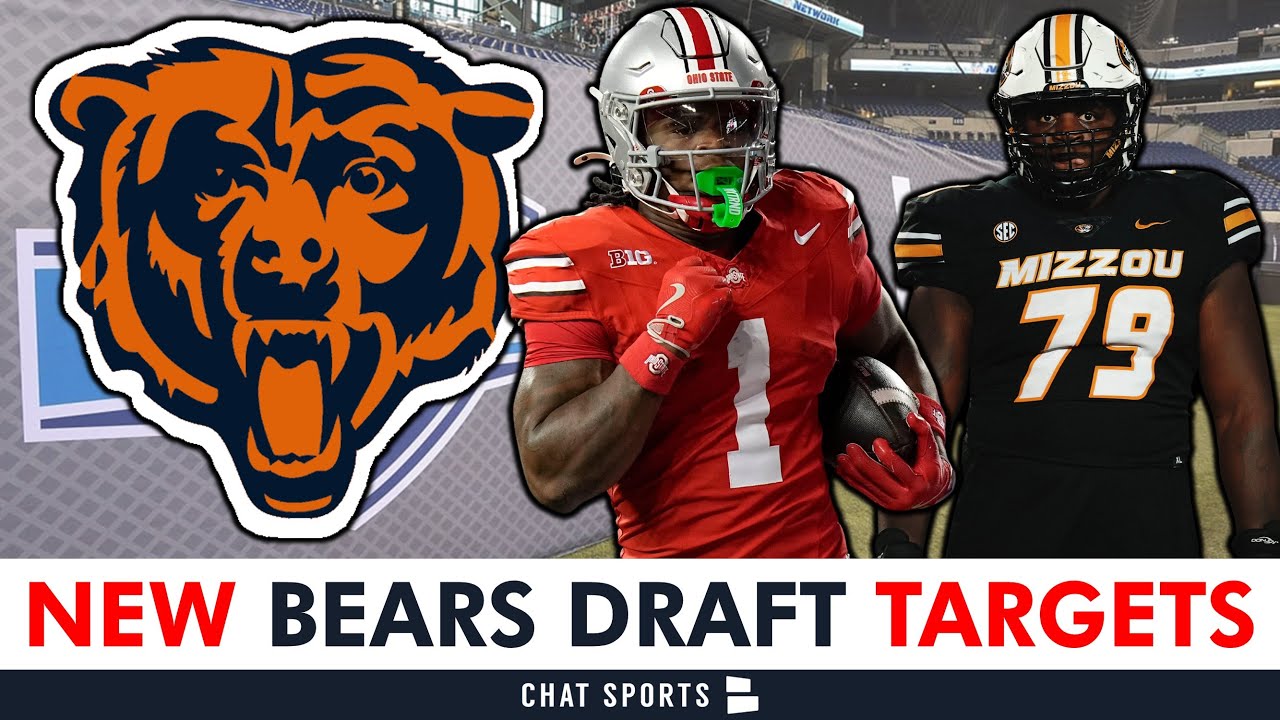 NEW Chicago Bears Draft Targets AFTER 2025 NFL Combine Ft. Armand Membou & Quinshon Judkins