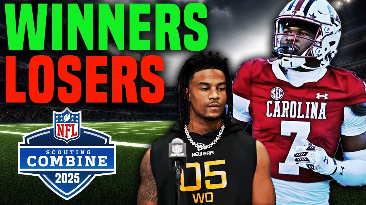 NFL Combine WINNERS & LOSERS | 2025 NFL Draft Risers & Fallers