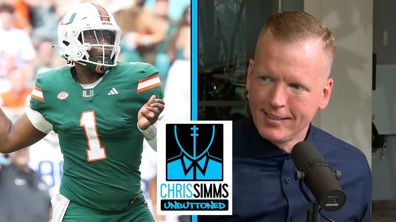 NFL Draft 2025 QB rankings: Cam Ward, Miami | Chris Simms Unbuttoned | NFL on NBC