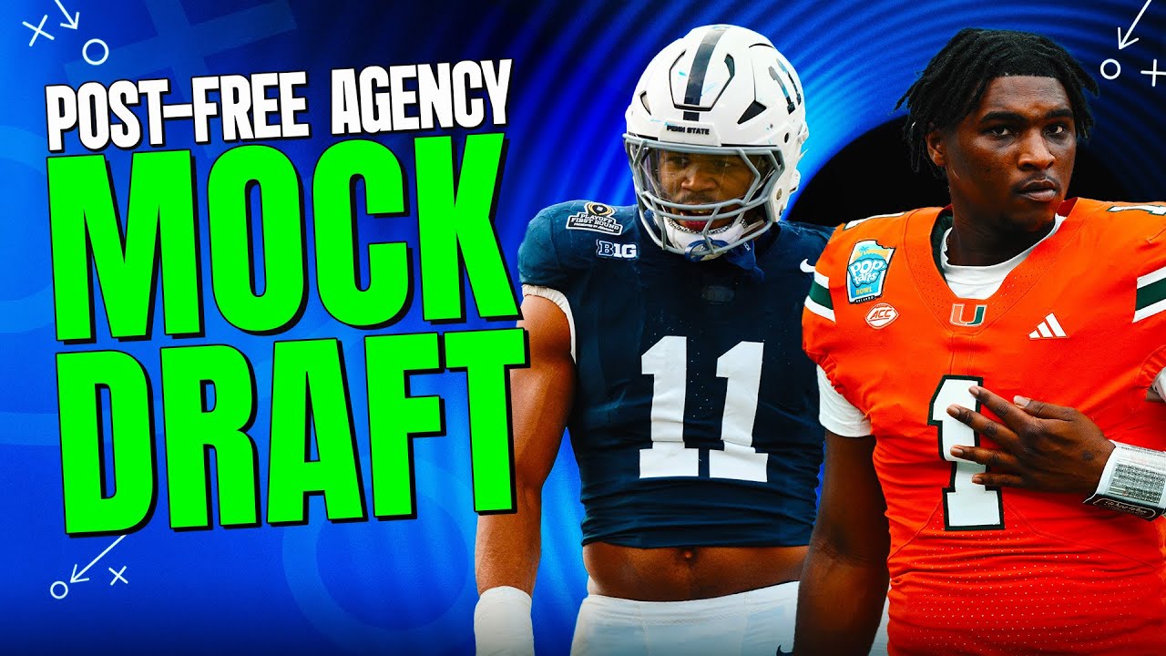 NFL Mock Draft: Post Free Agency Frenzy! | PFF NFL Show