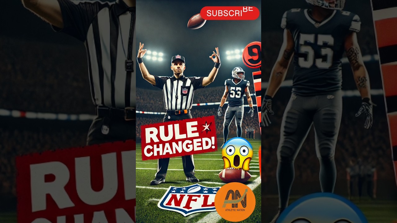 NFL Rule Change: No More Automatic First Downs! #shortsfeed #trending #nfl #breakingshorts