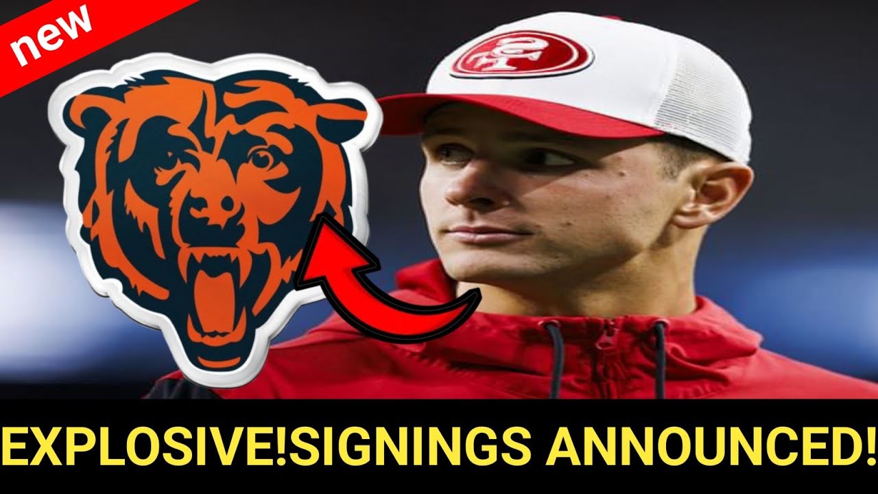 NFL SHAKEN UP! HIGH-LEVEL SIGNINGS SEALED! CHICAGO BEARS NEWS|zakria sport NFL SHAKEN UP! HIGH-LEVEL SIGNINGS SEALED! CHICAGO BEARS NEWS|zakria sport