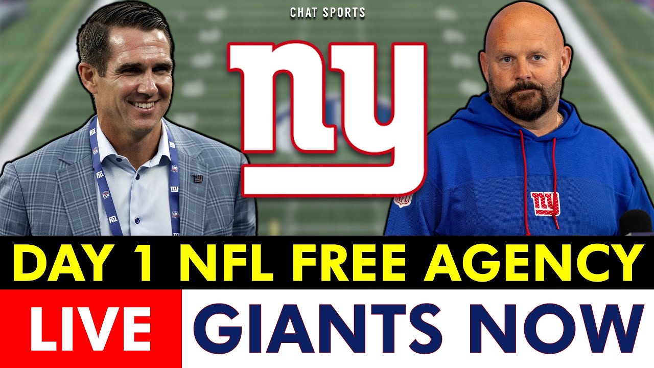 NY Giants 2025 NFL Free Agency LIVE – Day 1: Giants Rumors & News On Aaron Rodgers, Russell Wilson