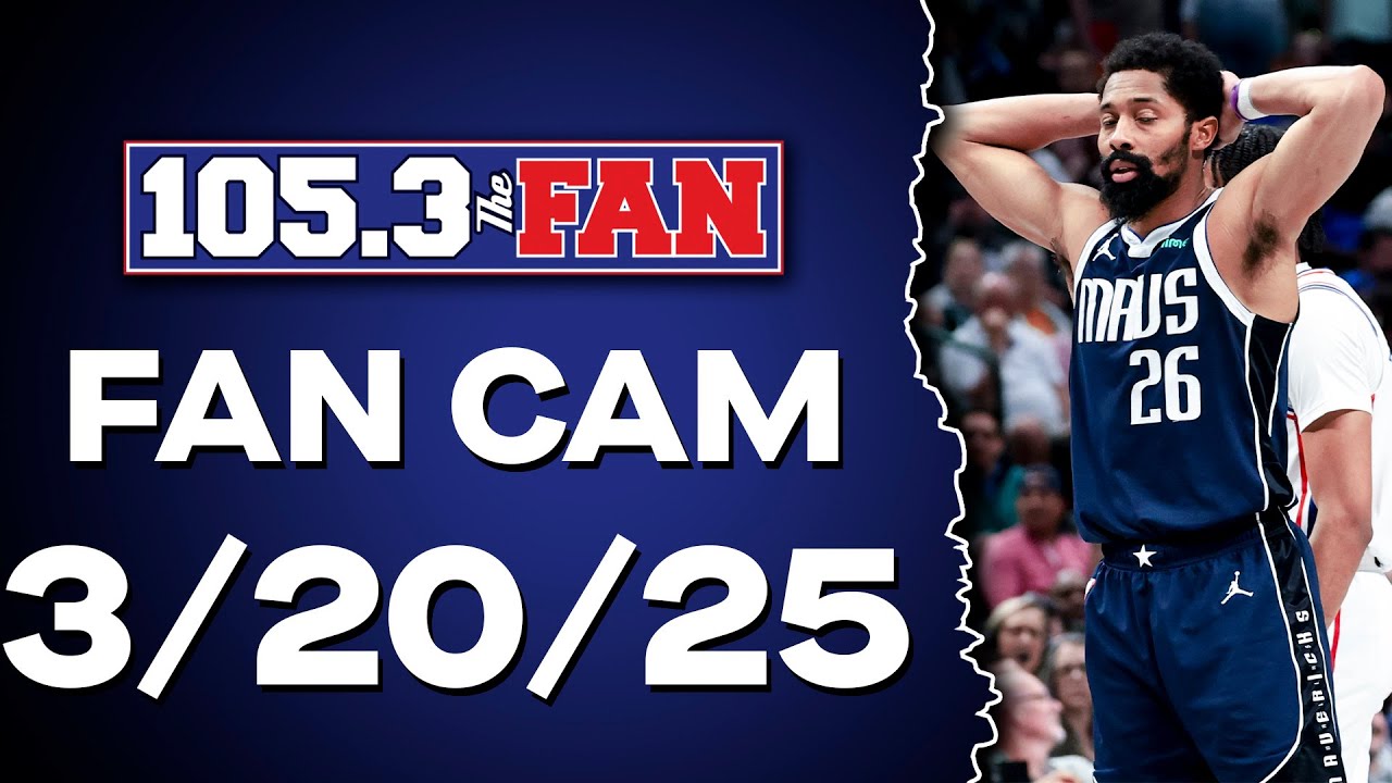 Pacers Beat The Mavs 135-131; Stars/Lightning Preview; More NFL Offseason News | Fan Cam 3/20/25