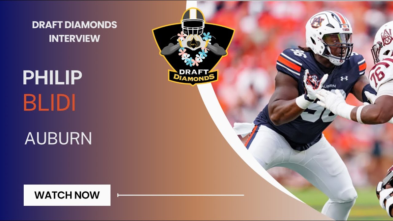 Philip Blidi, DL, Auburn | 2025 NFL Draft Prospect Zoom Interview