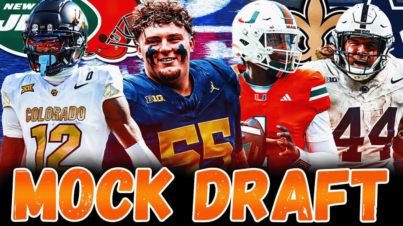 Post FA 2025 NFL Mock Draft | Mock The Mock