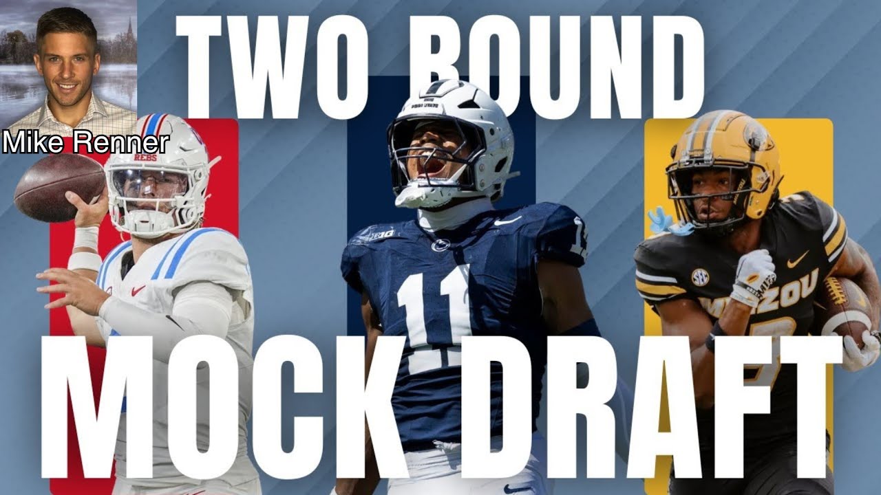 Post Free Agency 2025 NFL Mock Draft | Two Round Mock Draft with Mike Renner