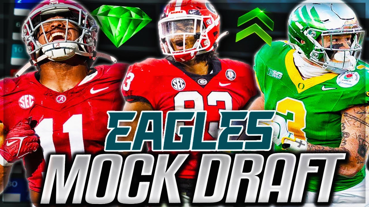 Post NFL Combine Philadelphia Eagles 7 Round 2025 NFL Mock Draft