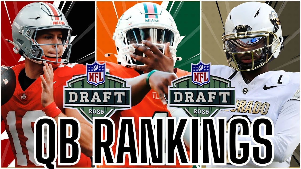 QB Rankings for the 2025 NFL Draft 🏈 IS THERE A FRANCHISE QB IN THIS CLASS?