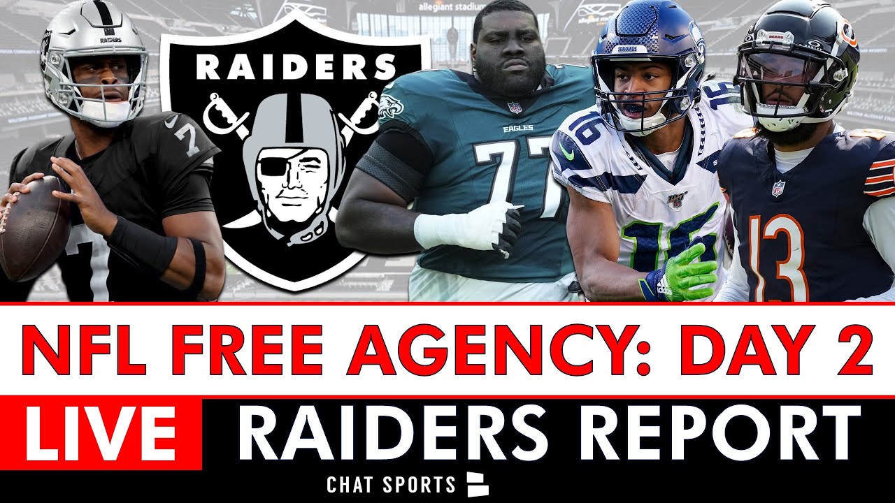 Raiders Free Agency LIVE: 2025 NFL Free Agency Tracker + Las Vegas Raiders Rumors & NFL News | Day 2