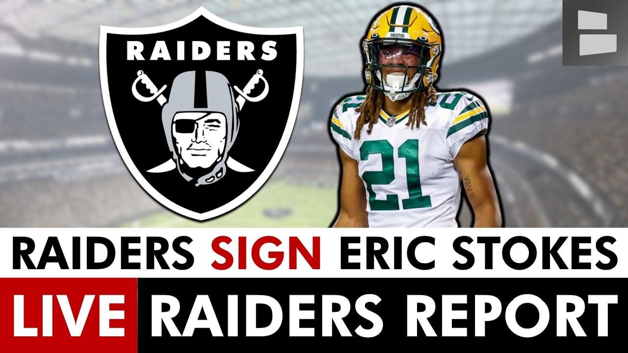 Raiders Free Agency LIVE: Raiders SIGN Eric Stokes + Las Vegas Raiders Rumors & NFL News