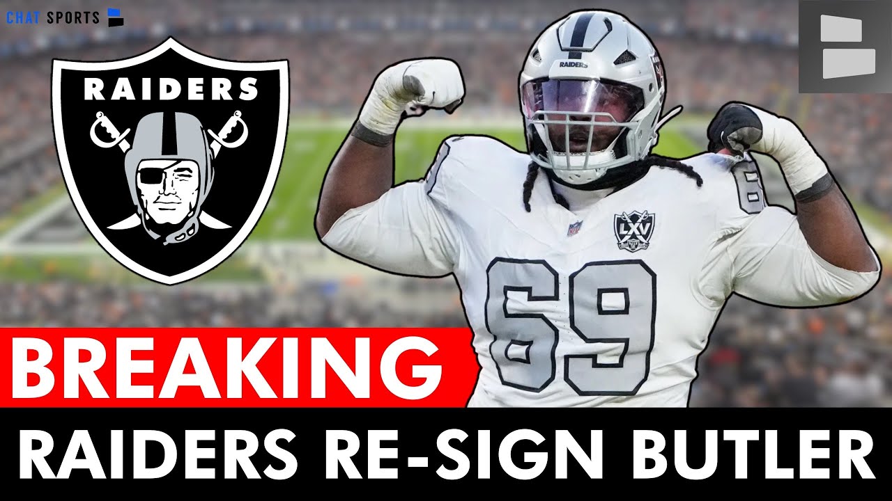 🚨Raiders Re-Sign DT Adam Butler Before 2025 NFL Free Agency – Raiders News & Instant Reaction