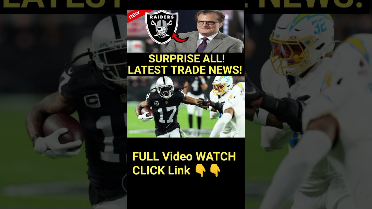 Raiders will Sign Contracts with these 3 NFL Players! Raiders News Trade 2025#nfldraft2025news