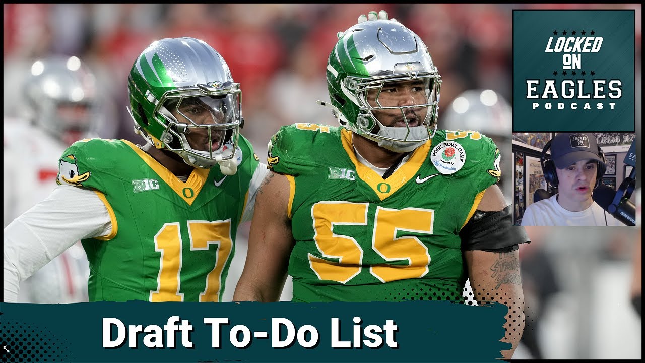 REPLACING Milton Williams: Philadelphia Eagles 2025 NFL Draft to-do list!