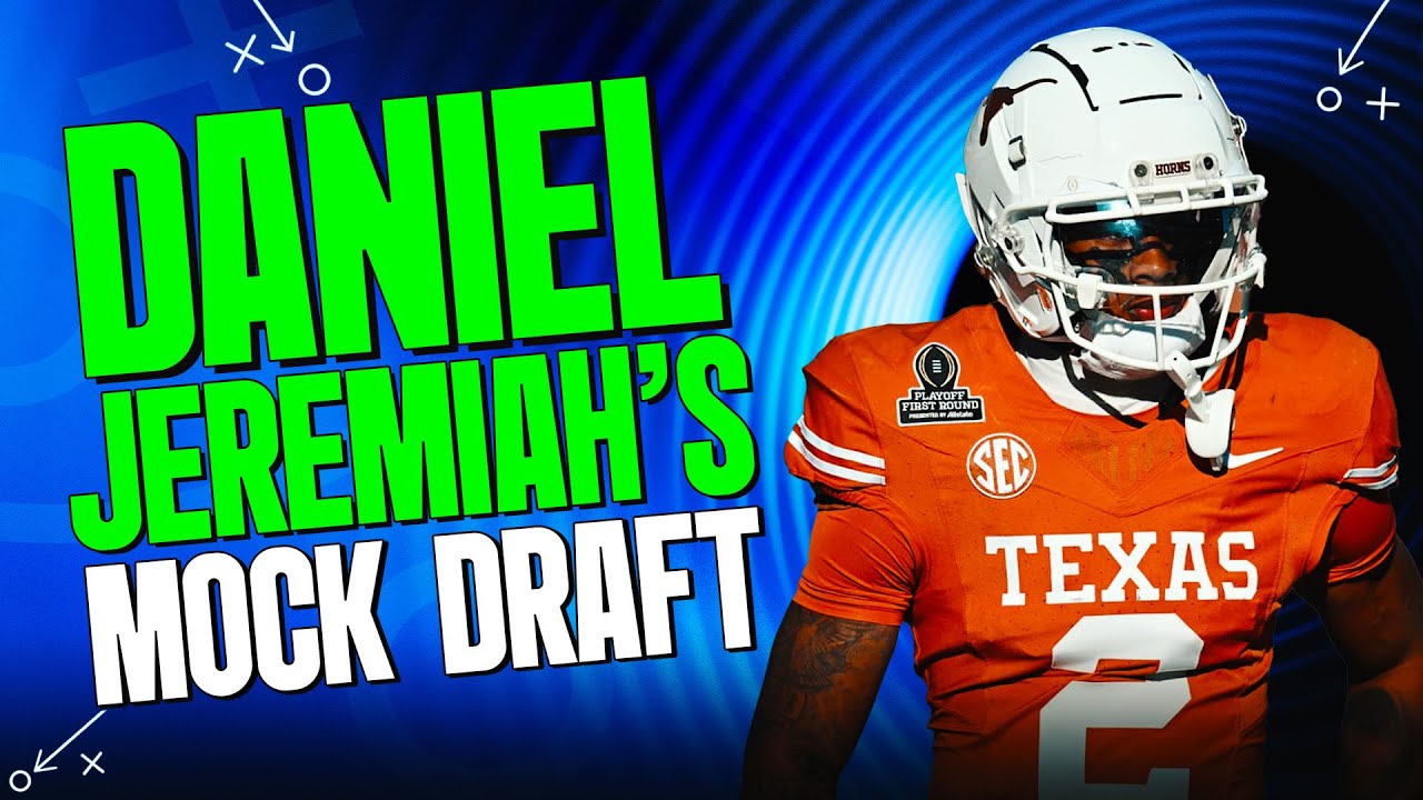 Reviewing Daniel Jeremiah’s 2025 NFL Mock Draft: Matthew Golden WR1? | PFF NFL Show