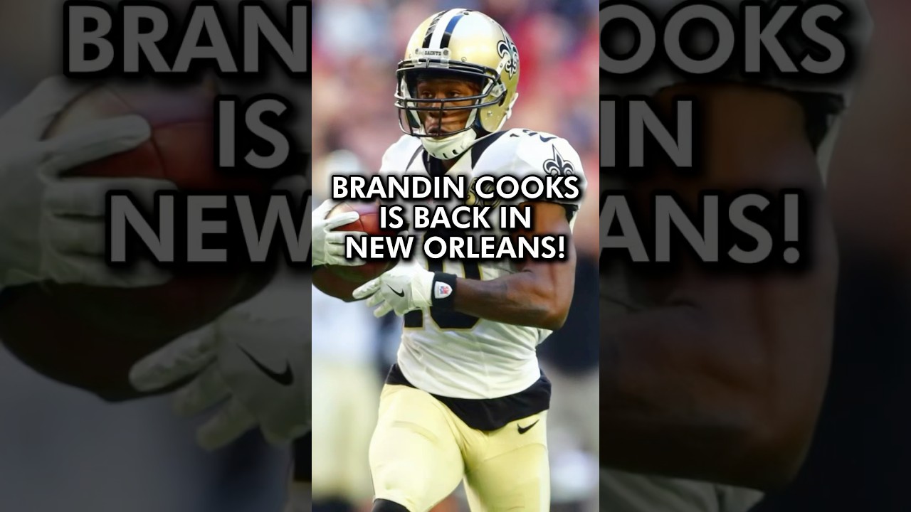 Saints Legend Brandin Cooks Is BACK In New Orleans! #nflnews #nflfreeagency #shorts ​⁠@SaintsToday