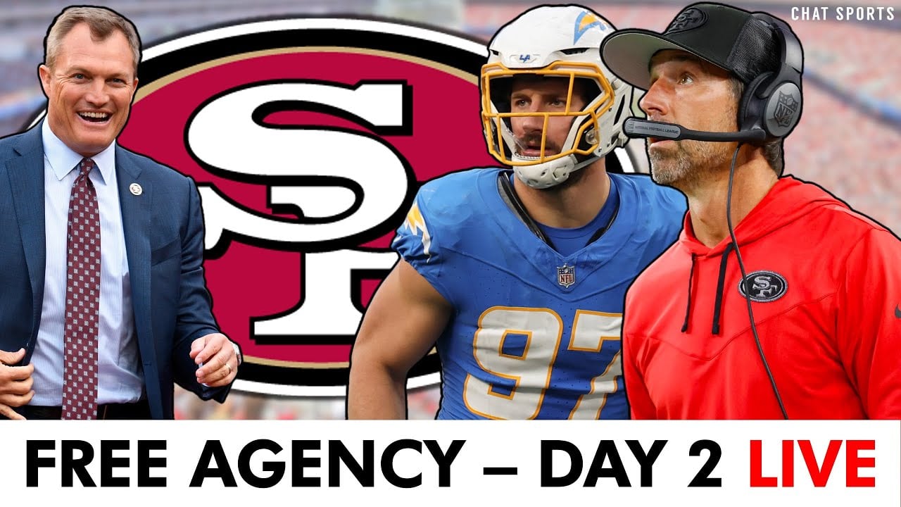 San Francisco 49ers 2025 NFL Free Agency LIVE – Day 2 | 49ers Rumors, News, NFL Free Agency Tracker