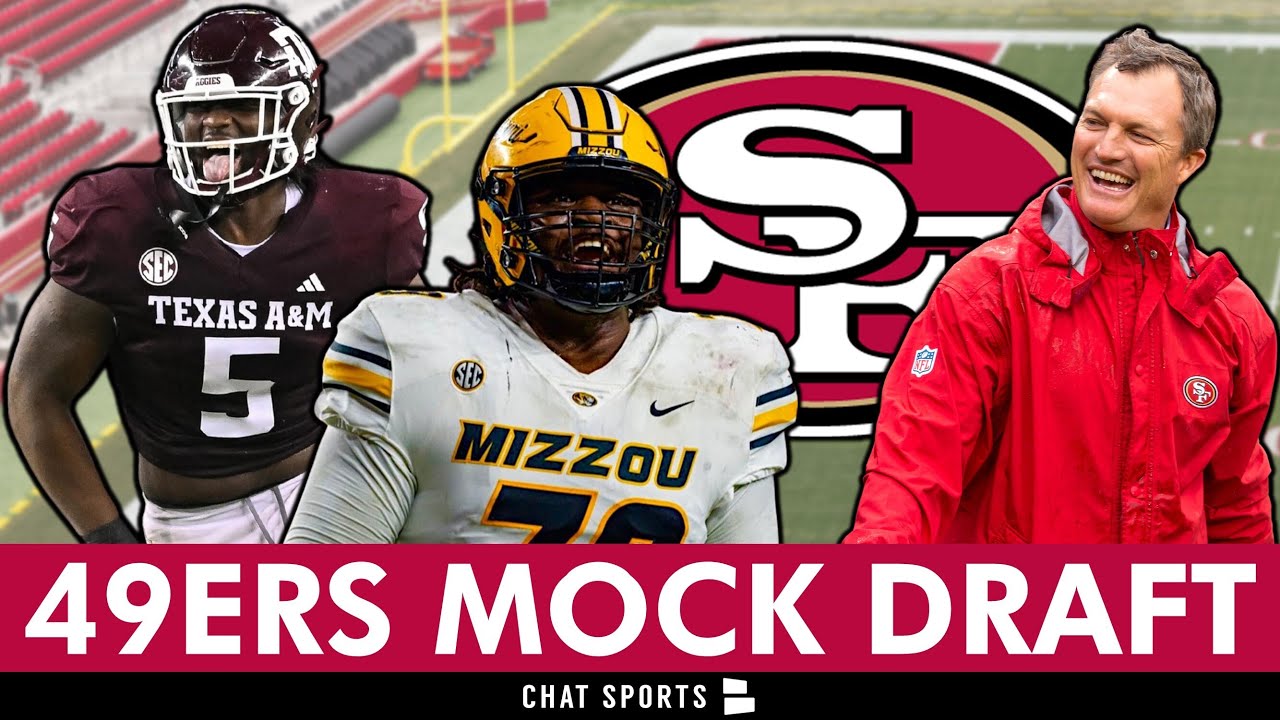 San Francisco 49ers Mock Draft AFTER 2025 NFL Free Agency Week 1