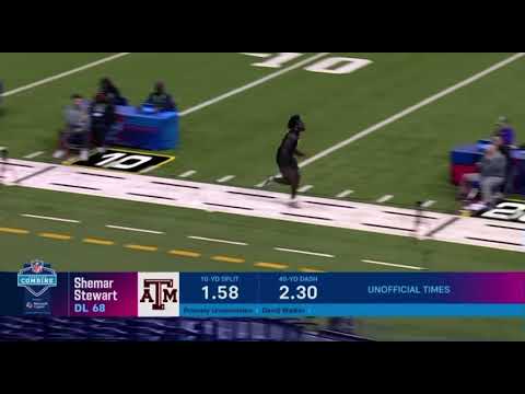 Shemar Stewart’s 2025 nfl draft combine workout (Texas ATM)